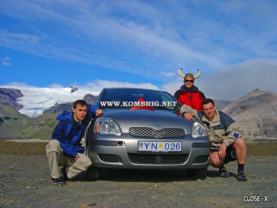 The crew with Zhorzhetta Kolesnikova