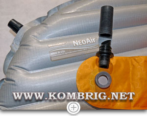 Использование адаптера NeoAir AirTap Pump и мешка-насоса Exped Schnozzel Pumpbag для накачивания коврика Therm-a-Rest NeoAir XTherm (1)