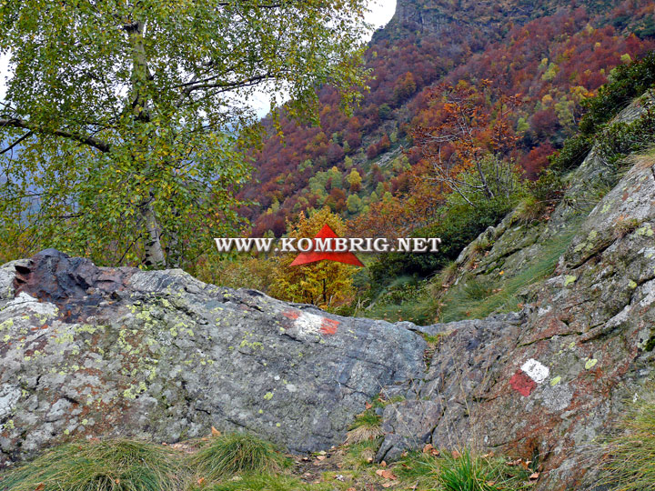 Рельеф Валь Гранде (Италия), заставляющий использовать высокие треккинговые ботинки (2)